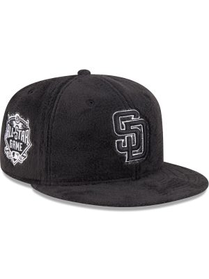 Just Caps Static Logo San Diego Padres 59FIFTY Fitted Cap