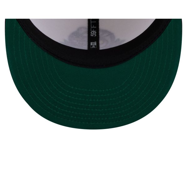 Cleveland Guardians Day of the Dead Sugar Skull Mascot 59FIFTY Fitted Hat