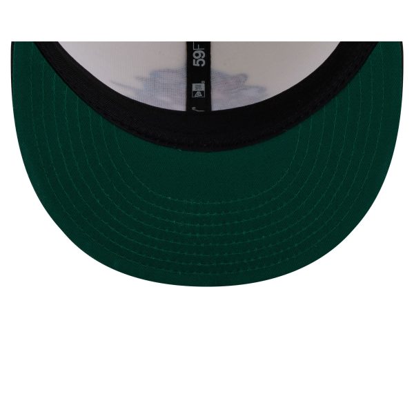 Miami Marlins Day of the Dead Sugar Skull Mascot 59FIFTY Fitted Hat