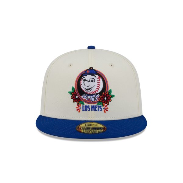 New York Mets Day of the Dead Sugar Skull Mascot 59FIFTY Fitted Hat