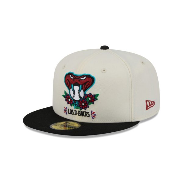 Arizona Diamondbacks Day of the Dead Sugar Skull Mascot 59FIFTY Fitted Hat