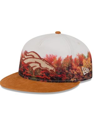 Denver Broncos Fall Forest Retro Crown 9FIFTY Adjustable Hat