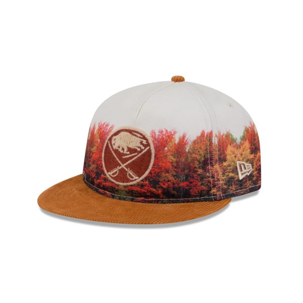 Buffalo Sabres Fall Forest Retro Crown 9FIFTY Adjustable Hat