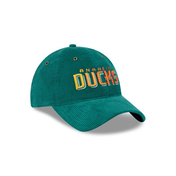 Anaheim Ducks Gradient Corduroy 9TWENTY Adjustable Hat
