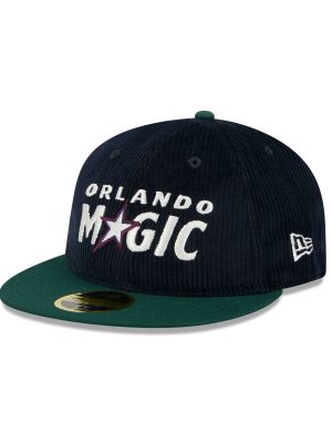 Just Caps Plaid Interior Orlando Magic Retro Crown 59FIFTY Fitted Hat
