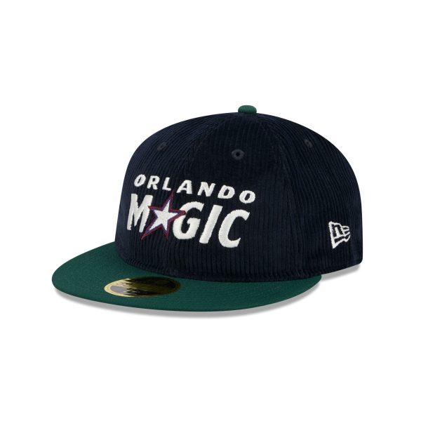 Just Caps Plaid Interior Orlando Magic Retro Crown 59FIFTY Fitted Hat