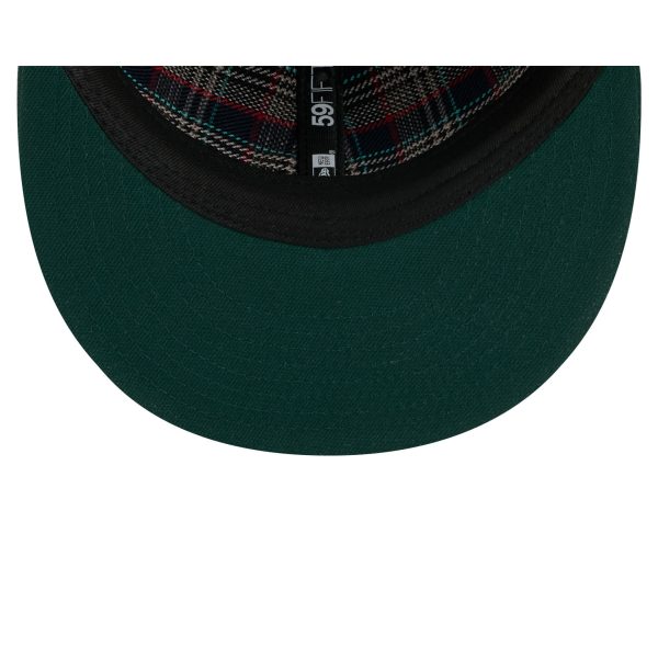 Just Caps Plaid Interior Orlando Magic Retro Crown 59FIFTY Fitted Hat
