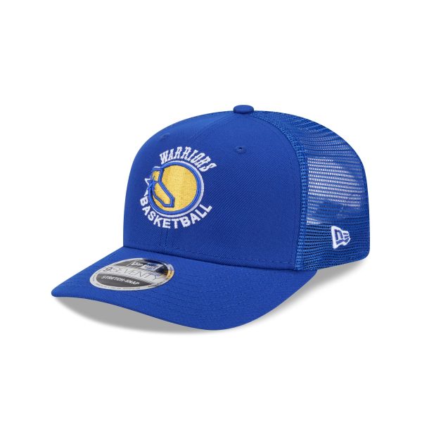 Golden State Warriors 1972-1974 Hardwood Classics 9SEVENTY Trucker Hat