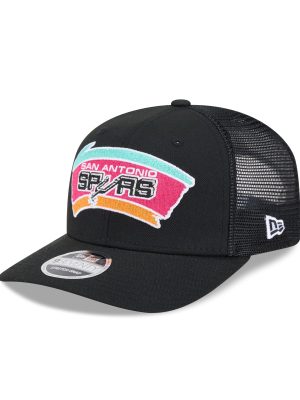 San Antonio Spurs 1989-2001 Hardwood Classics 9SEVENTY Trucker Hat