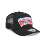 San Antonio Spurs 1989-2001 Hardwood Classics 9SEVENTY Trucker Hat