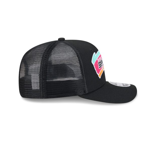 San Antonio Spurs 1989-2001 Hardwood Classics 9SEVENTY Trucker Hat