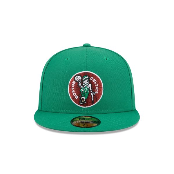 Boston Celtics 1968-1977 Hardwood Classics Sidepatch 59FIFTY Fitted Hat
