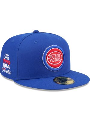 Detroit Pistons 1978-1995 Hardwood Classics Sidepatch 59FIFTY Fitted Hat