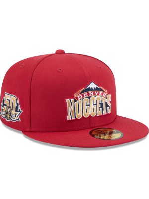 Denver Nuggets 1993-2002 Hardwood Classics Sidepatch 59FIFTY Fitted Hat