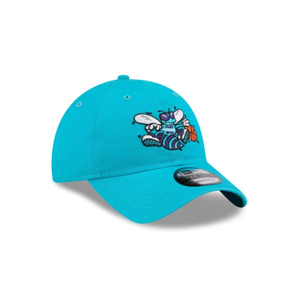 Charlotte Hornets 1988-2002 Hardwood Classics 9TWENTY Adjustable Hat