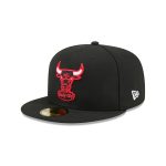 Chicago Bulls 1960-1970 Hardwood Classics Sidepatch 59FIFTY Fitted Hat