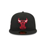 Chicago Bulls 1960-1970 Hardwood Classics Sidepatch 59FIFTY Fitted Hat