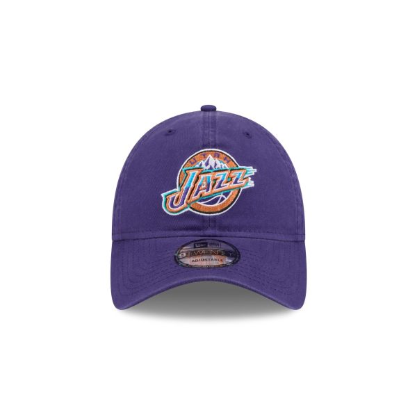 Utah Jazz 1996-2004 Hardwood Classics 9TWENTY Adjustable Hat