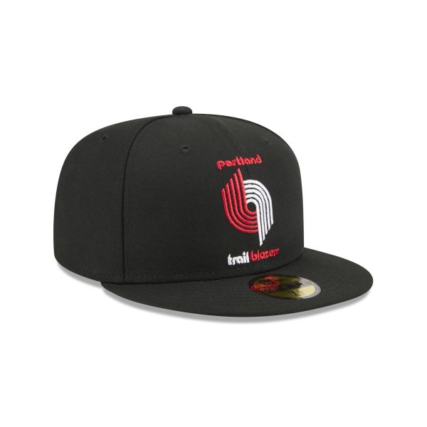 Portland Trail Blazers 1970-1990 Hardwood Classics 59FIFTY Fitted Hat