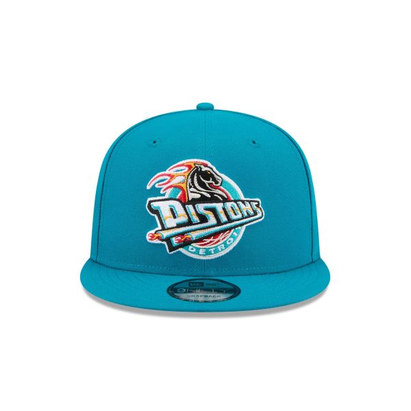 Detroit Pistons 1996-2000 Hardwood Classics 9FIFTY Snapback Hat