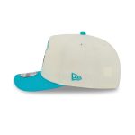 Charlotte Hornets 1988-2002 Hardwood Classics Chrome White 9FIFTY A-Frame Snapback Hat