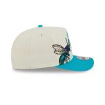 Charlotte Hornets 1988-2002 Hardwood Classics Chrome White 9FIFTY A-Frame Snapback Hat