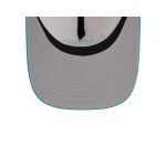 Charlotte Hornets 1988-2002 Hardwood Classics Chrome White 9FIFTY A-Frame Snapback Hat