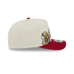 Denver Nuggets 1993-2002 Hardwood Classics Chrome White 9FIFTY A-Frame Snapback Hat