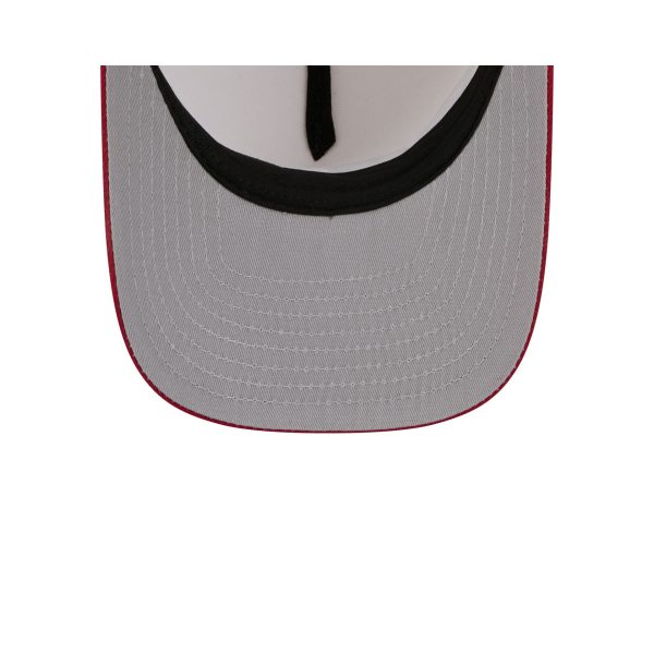 Denver Nuggets 1993-2002 Hardwood Classics Chrome White 9FIFTY A-Frame Snapback Hat