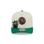 Boston Celtics 1968-1977 Hardwood Classics Chrome White 9FIFTY A-Frame Snapback Hat