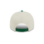 Boston Celtics 1968-1977 Hardwood Classics Chrome White 9FIFTY A-Frame Snapback Hat