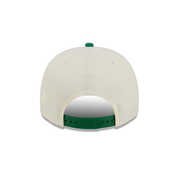Boston Celtics 1968-1977 Hardwood Classics Chrome White 9FIFTY A-Frame Snapback Hat