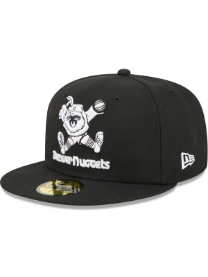 Denver Nuggets 1974-1981 Hardwood Classics Black 59FIFTY Fitted Hat