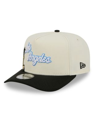 Los Angeles Lakers 1976-2000 Hardwood Classics Chrome White 9FIFTY A-Frame Snapback Hat