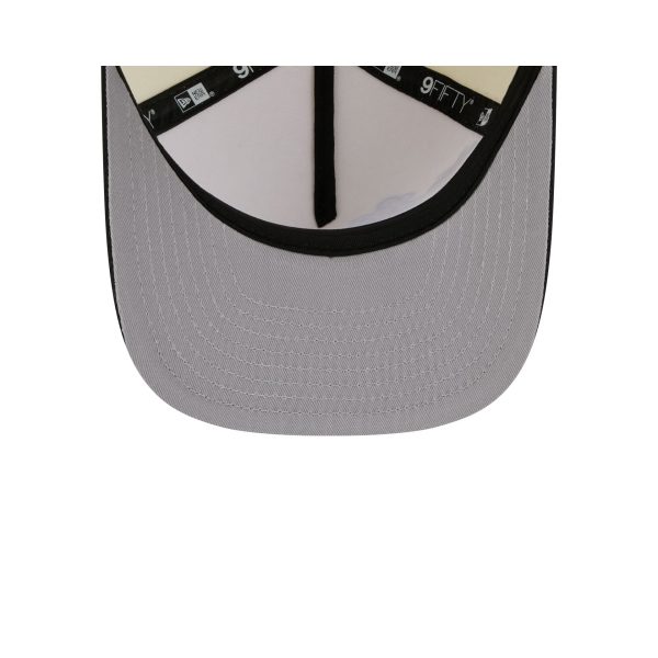 Los Angeles Lakers 1976-2000 Hardwood Classics Chrome White 9FIFTY A-Frame Snapback Hat