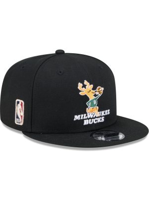 Milwaukee Bucks 1968-1992 Hardwood Classics 9FIFTY Snapback Hat