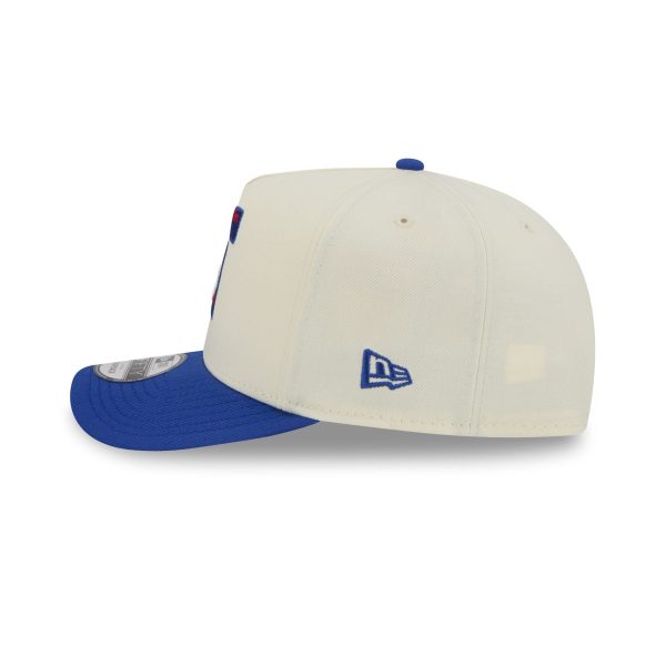 Philadelphia 76ers 1963-1976 Hardwood Classics Chrome White 9FIFTY A-Frame Snapback Hat