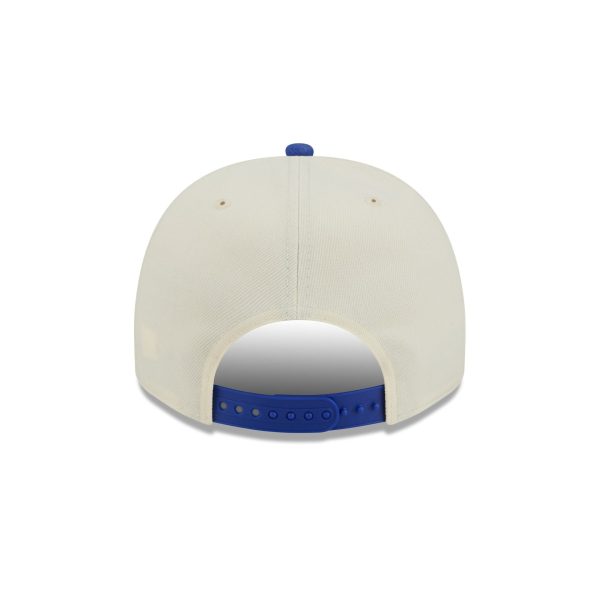New York Knicks 1946-1963 Hardwood Classics Chrome White 9FIFTY A-Frame Snapback Hat