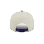 Utah Jazz 1979-1996 Hardwood Classics Chrome White 9FIFTY A-Frame Snapback Hat