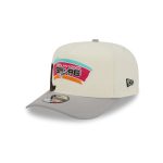 San Antonio Spurs 1973-1975 Hardwood Classics Chrome White 9FIFTY A-Frame Snapback Hat