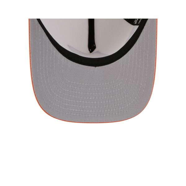 Phoenix Suns 1968-1991 Hardwood Classics Chrome White 9FIFTY A-Frame Snapback Hat