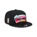 San Antonio Spurs 1989-2001 Hardwood Classics 9FIFTY Snapback Hat