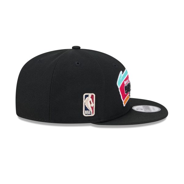 San Antonio Spurs 1989-2001 Hardwood Classics 9FIFTY Snapback Hat