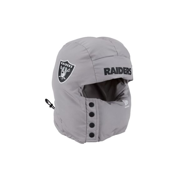 Las Vegas Raiders Helmet Puffer Hood