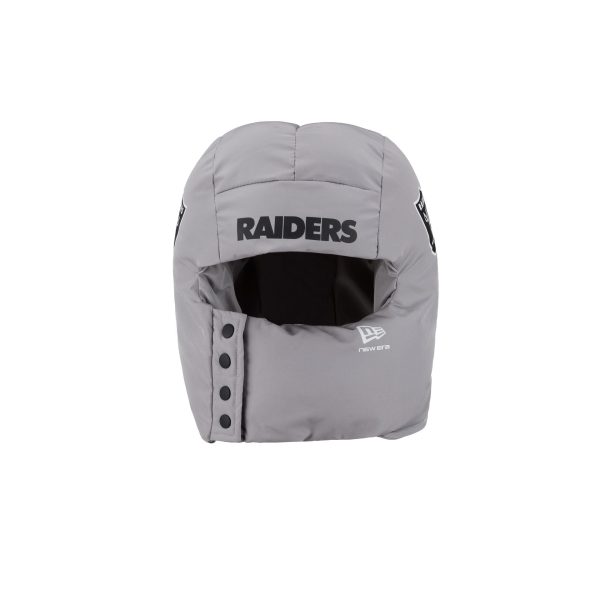 Las Vegas Raiders Helmet Puffer Hood