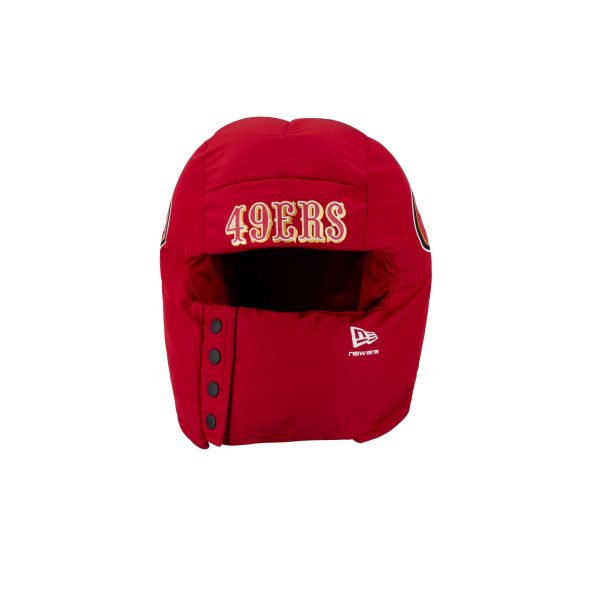 San Francisco 49ers Helmet Puffer Hood