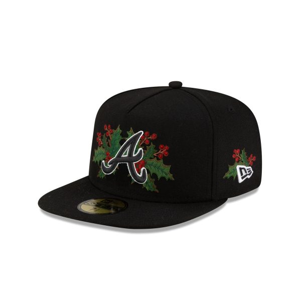 Atlanta Braves Holly 59FIFTY A-Frame Fitted Hat