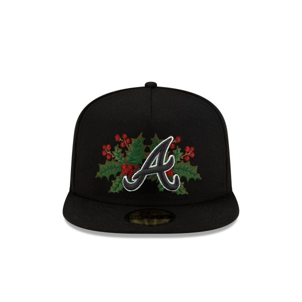 Atlanta Braves Holly 59FIFTY A-Frame Fitted Hat