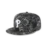 Philadelphia Phillies Cap Scramble 59FIFTY Fitted Hat
