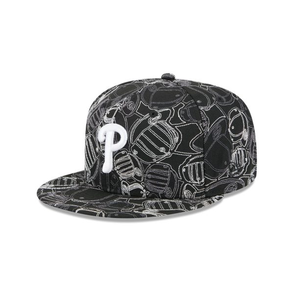 Philadelphia Phillies Cap Scramble 59FIFTY Fitted Hat